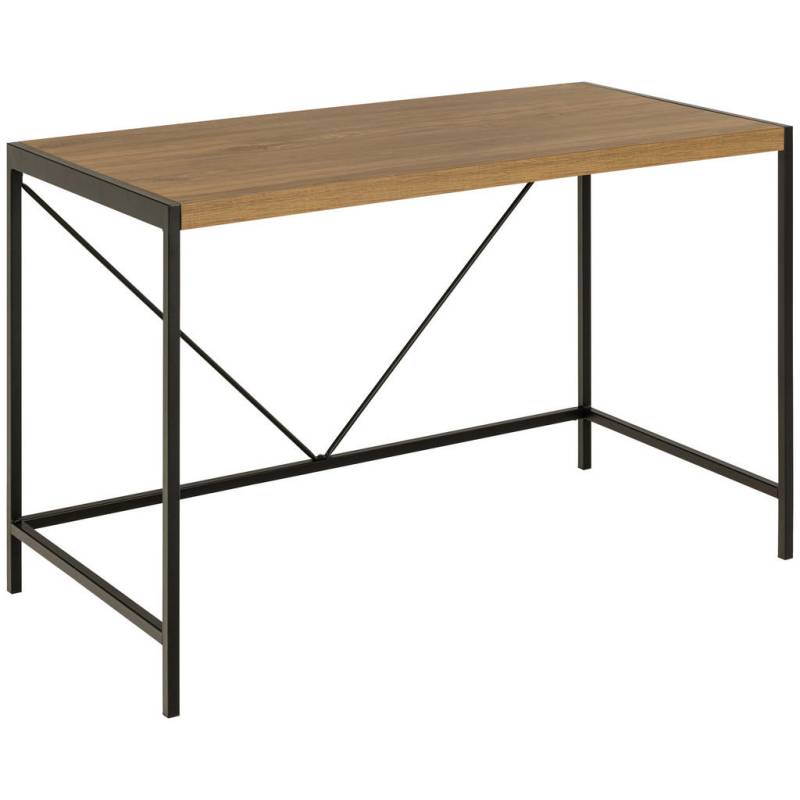 MID.YOU SCHREIBTISCH Schwarz, Eiche