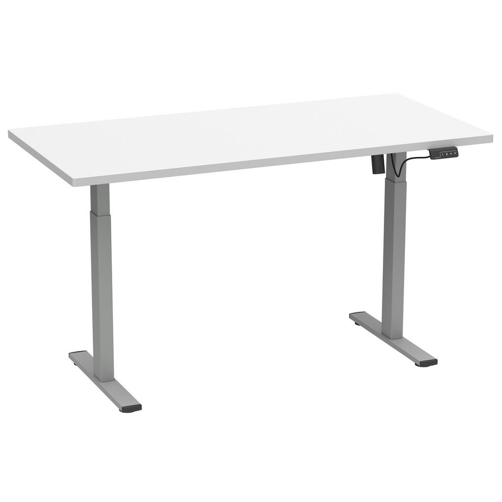 MID.YOU SCHREIBTISCH Silber, Weiß MID.YOU SCHREIBTISCH Silber, Weiß