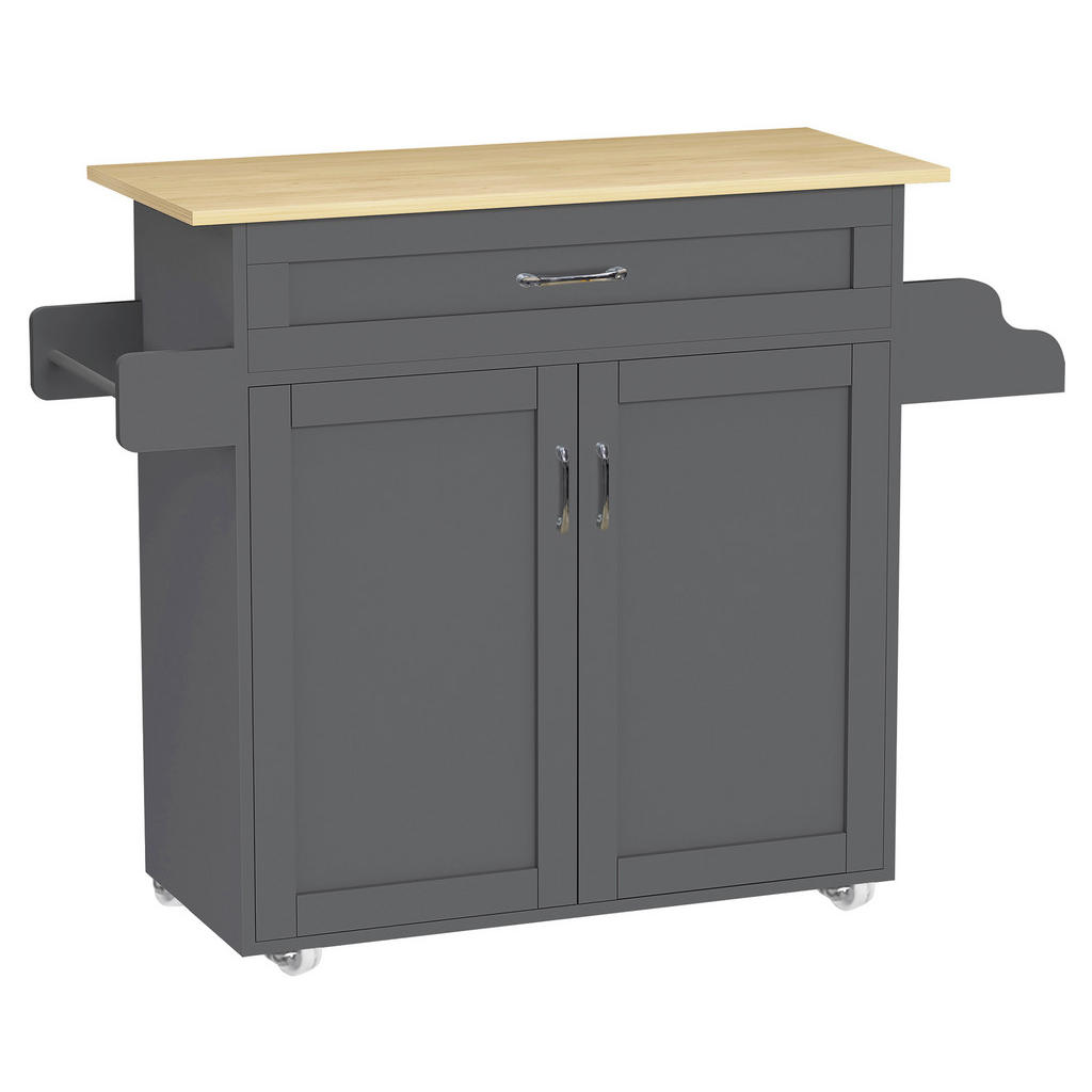 MID.YOU SERVIERWAGEN Anthrazit, Honigeiche MID.YOU SERVIERWAGEN Anthrazit, Honigeiche