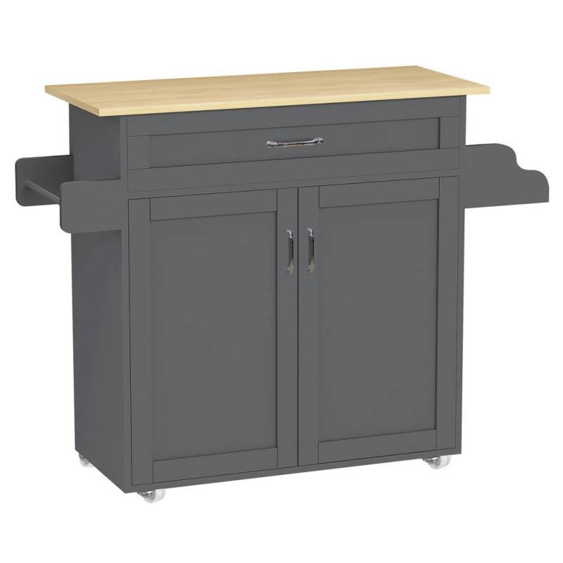 MID.YOU SERVIERWAGEN Anthrazit, Honigeiche MID.YOU SERVIERWAGEN Anthrazit, Honigeiche