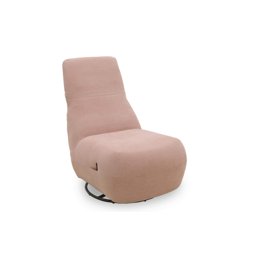 Mid.you Sessel, Rosa, Textil, Uni, 68x67x88 cm, Made in EU, FSC Mix, Sitzfläche 360° drehbar, Wohnzimmer, Sessel, Polstersessel von MID.YOU