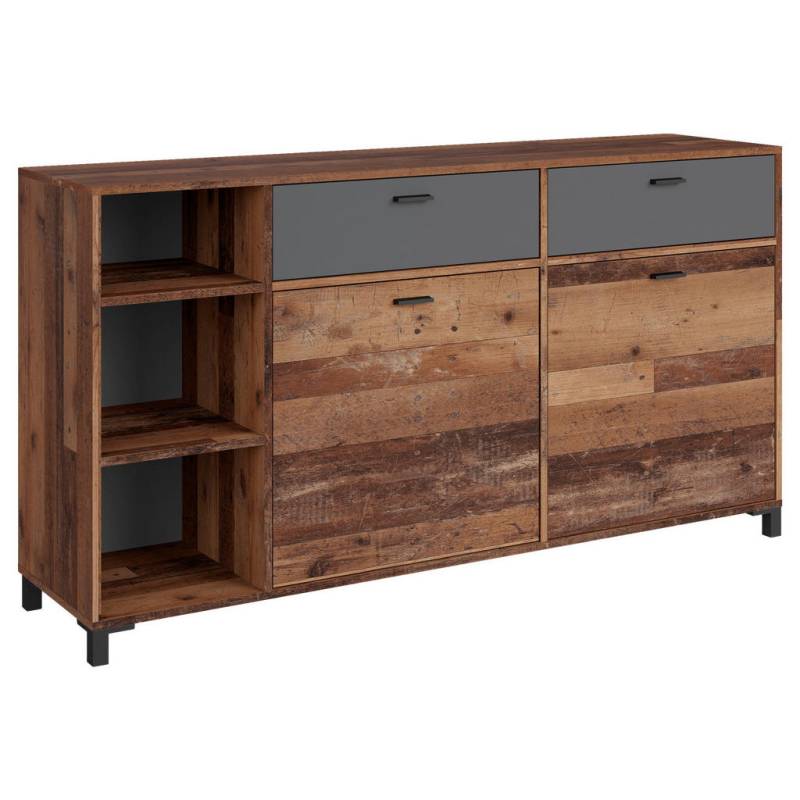 MID.YOU SIDEBOARD Anthrazit, Braun