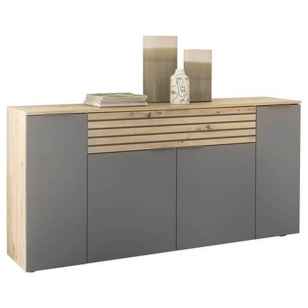 MID.YOU SIDEBOARD Grau, Eiche Artisan