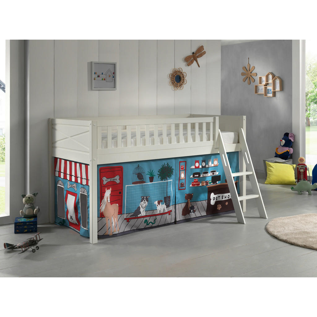 Vipack Spielbett, Weiß, Holz, Kiefer, massiv, Tier, Höhe ca. 20 cm, 90x200 cm, Kinder- & Jugendzimmer, Kindermöbel, Kinderbetten, Spielbetten Vipack Spielbett, Weiß, Holz, Kiefer, massiv, Tier, Höhe ca. 20 cm, 90x200 cm, Kinder- & Jugendzimmer, Kindermöbel, Kinderbetten, Spielbetten von Vipack