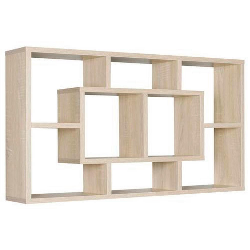 Mid.you Wandregal, Eiche, Holzwerkstoff, 4 Fächer, 85x47.5x16 cm, hängend, Wohnzimmer, Regale, Wandregale Mid.you Wandregal, Eiche, Holzwerkstoff, 4 Fächer, 85x47.5x16 cm, hängend, Wohnzimmer, Regale, Wandregale von MID.YOU