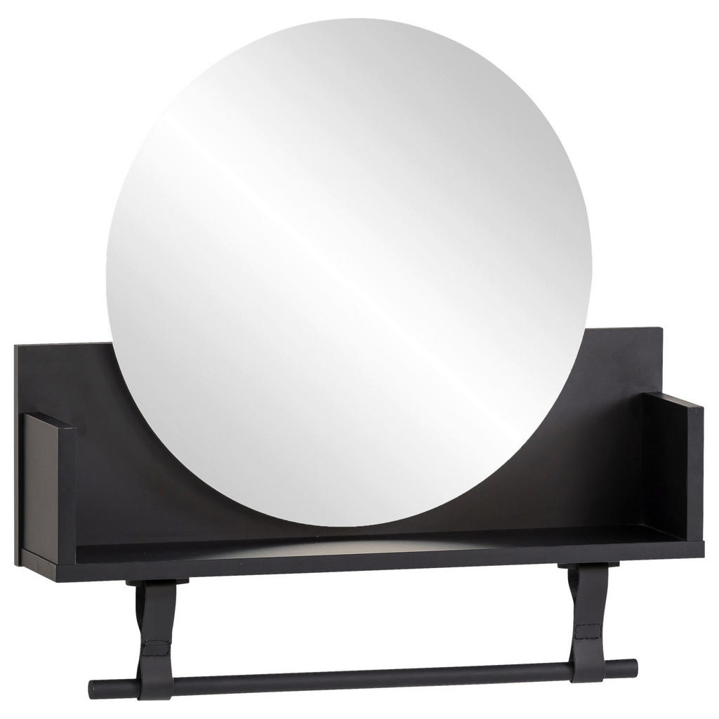 Mid.you Wandregal, Schwarz, Holzwerkstoff, 59.8x315x135 cm, Beimöbel erhältlich, Küchen, Küchenmöbel, Küchenregale von MID.YOU