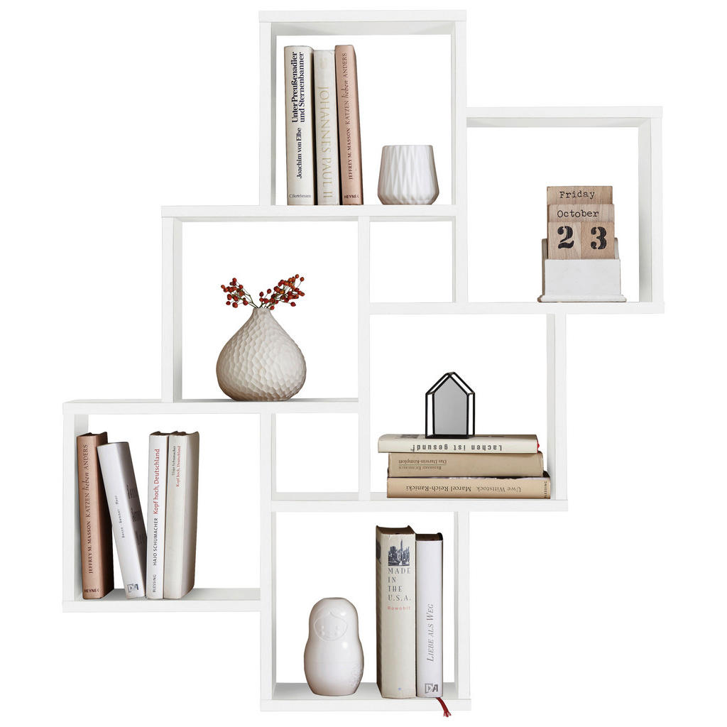 Mid.you Wandregal, Weiß, Holzwerkstoff, 82x95x16 cm, Made in Germany, Küchen, Küchenmöbel, Küchenregale Mid.you Wandregal, Weiß, Holzwerkstoff, 82x95x16 cm, Made in Germany, Küchen, Küchenmöbel, Küchenregale von MID.YOU
