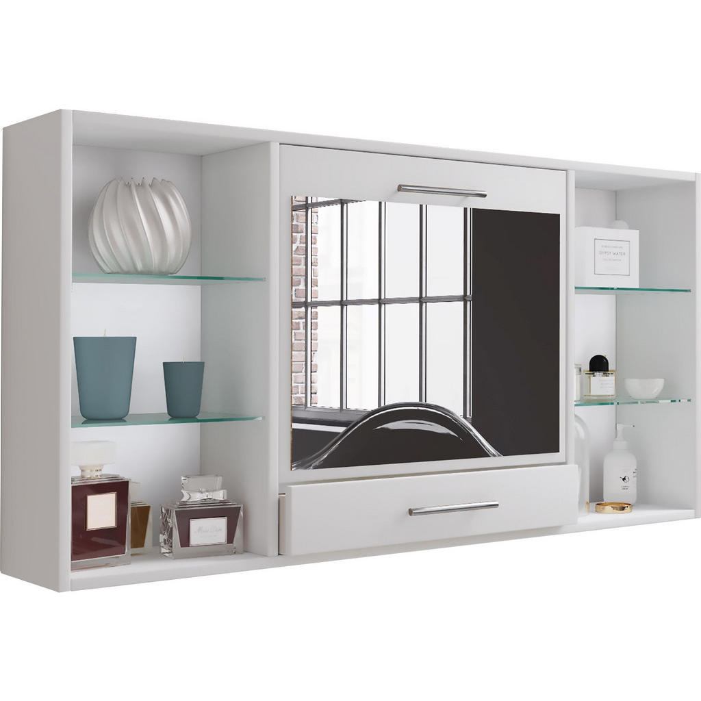 Mid.you Wandregal, Weiß, Metall, 4 Fächer, 1 Schublade(n) Schubladen, 115 cm, hängend, Küchen, Küchenmöbel, Küchenregale Mid.you Wandregal, Weiß, Metall, 4 Fächer, 1 Schublade(n) Schubladen, 115 cm, hängend, Küchen, Küchenmöbel, Küchenregale von MID.YOU