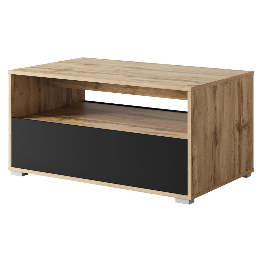 MIRJAN24 COUCHTISCH Eiche Wotan, Graphit MIRJAN24 COUCHTISCH Eiche Wotan, Graphit
