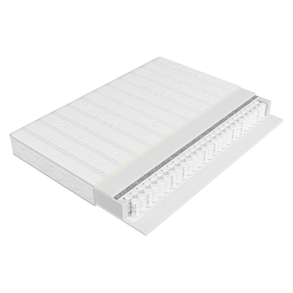 MIRJAN24 FEDERKERNMATRATZE Weiß