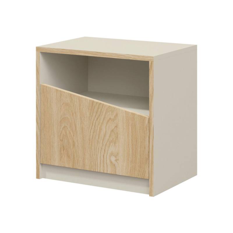 MIRJAN24 NACHTTISCH-SET Beige, Eiche