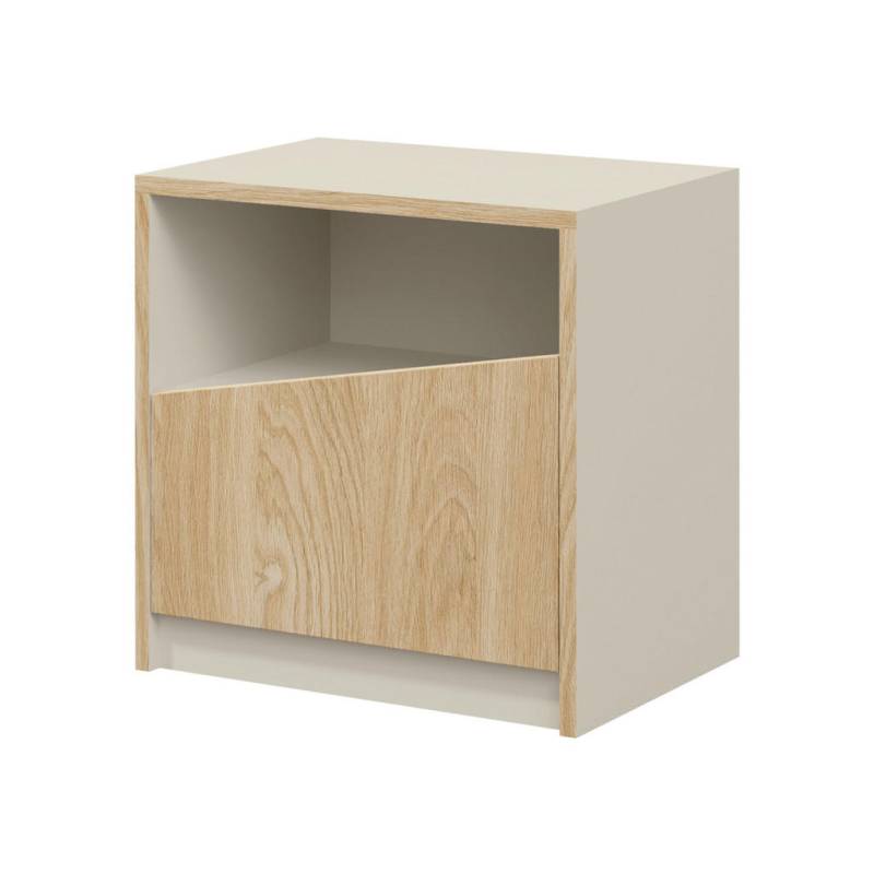 MIRJAN24 NACHTTISCH-SET Beige, Eiche