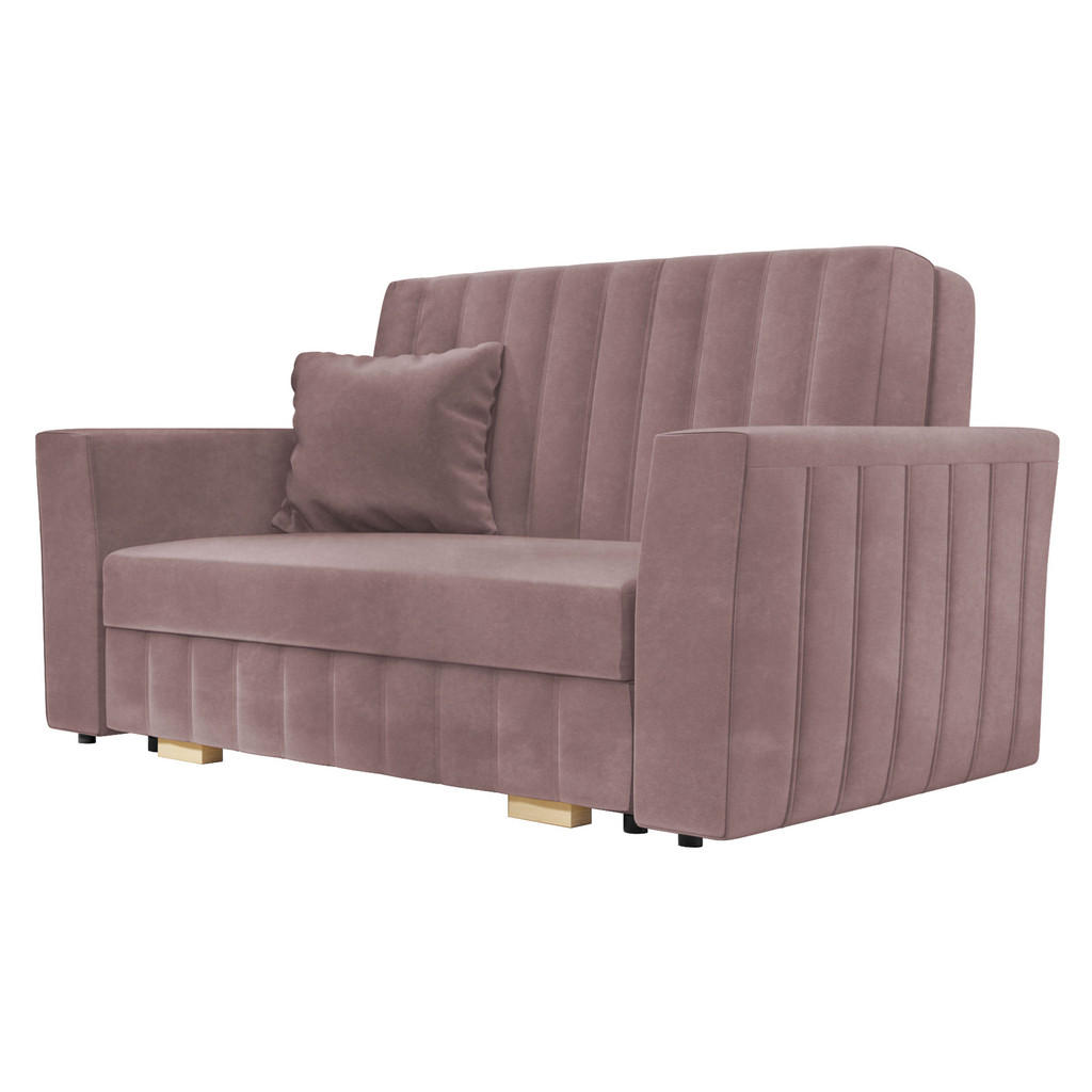 Mirjan24 Schlafsofa, Rosa, Textil, Kiefer, 2-Sitzer, Rechteckig, 145x85x98 cm, Wohnzimmer, Sofas & Couches, Schlafsofas Mirjan24 Schlafsofa, Rosa, Textil, Kiefer, 2-Sitzer, Rechteckig, 145x85x98 cm, Wohnzimmer, Sofas & Couches, Schlafsofas von MIRJAN24