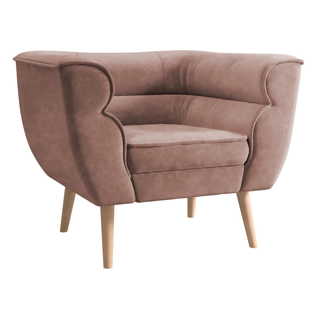 Mirjan24 Sessel, Rosa, Textil, Kiefer, 1-Sitzer, Rechteckig, 82x75x74 cm, Wohnzimmer, Sessel, Polstersessel Mirjan24 Sessel, Rosa, Textil, Kiefer, 1-Sitzer, Rechteckig, 82x75x74 cm, Wohnzimmer, Sessel, Polstersessel von MIRJAN24