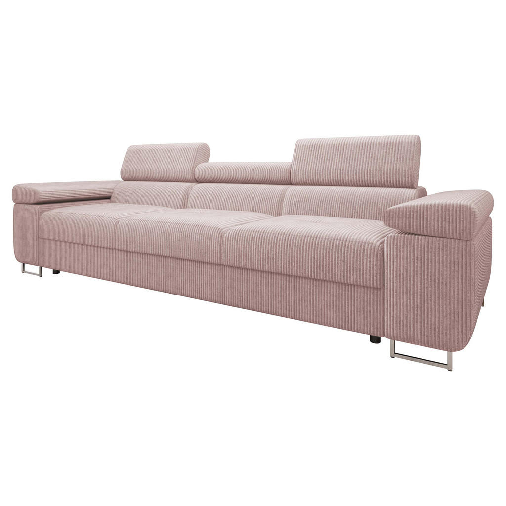 Mirjan24 Sofa, Rosa, Textil, 3-Sitzer, Rechteckig, 263x90x102 cm, Wohnzimmer, Sofas & Couches, Sofas Mirjan24 Sofa, Rosa, Textil, 3-Sitzer, Rechteckig, 263x90x102 cm, Wohnzimmer, Sofas & Couches, Sofas von MIRJAN24