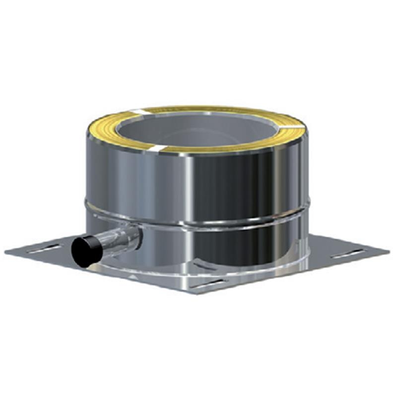 MK DW Standard Kaminfuß universal DN150 für Edelstahlschornstein System MKKD mit Dichtung MK DW Standard Kaminfuß universal DN150 für Edelstahlschornstein System MKKD mit Dichtung von KaminStore24