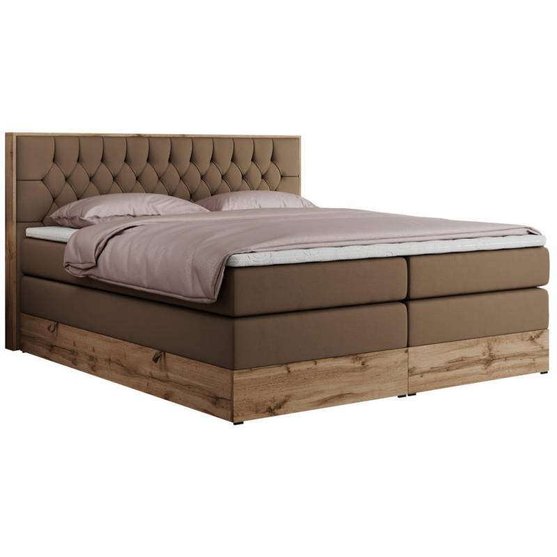 MKS BOXSPRINGBETT Braun