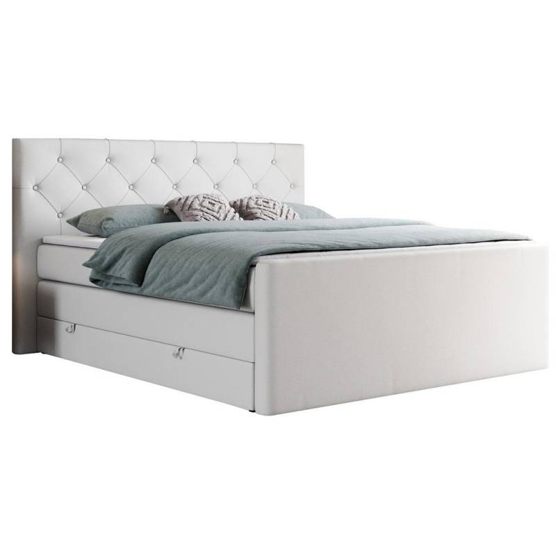 MKS BOXSPRINGBETT Weiß
