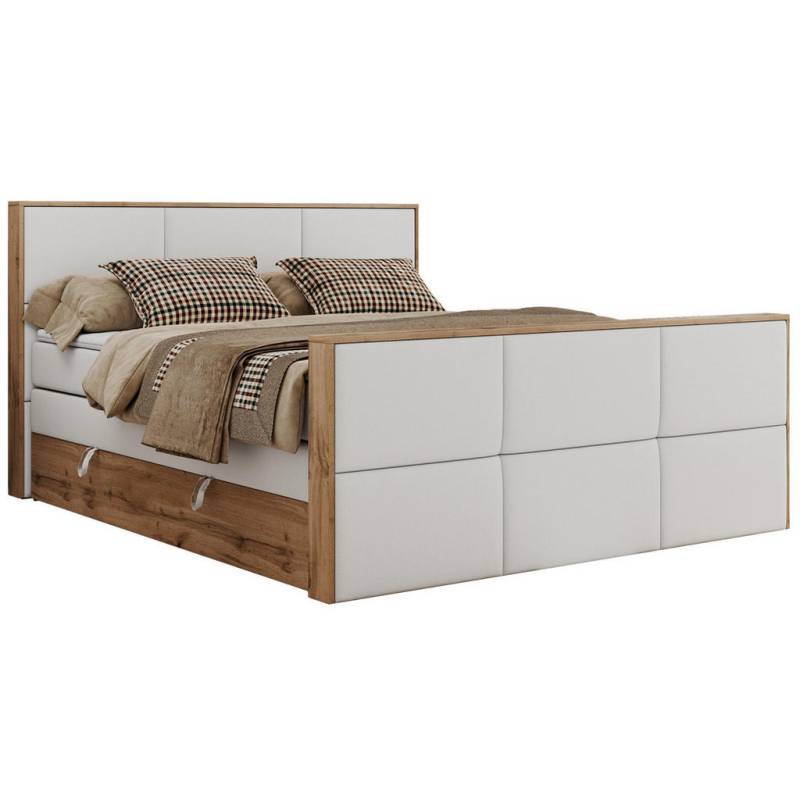 MKS BOXSPRINGBETT Weiß