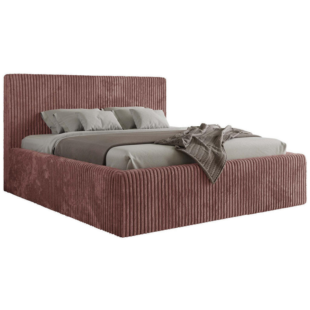 MKS Polsterbett, Rosa, Textil, 2-Sitzer, H2, 7-Zonen, Rechteckig, 200x200 cm, Oeko-Tex®, Schlafzimmer, Betten, Polsterbetten MKS Polsterbett, Rosa, Textil, 2-Sitzer, H2, 7-Zonen, Rechteckig, 200x200 cm, Oeko-Tex®, Schlafzimmer, Betten, Polsterbetten von MKS