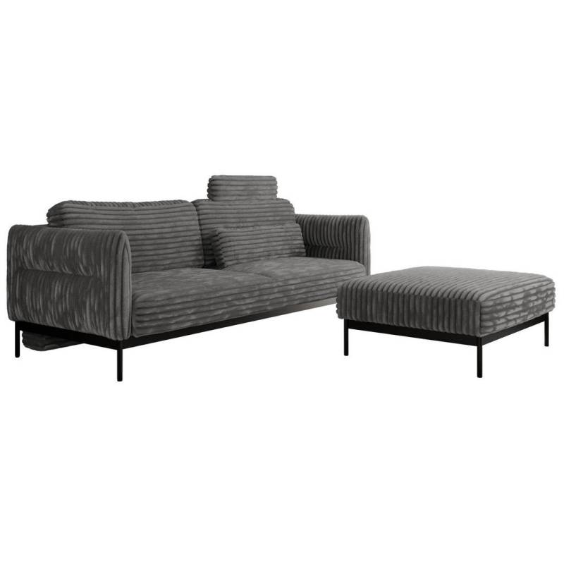MKS SCHLAFSOFA Dunkelgrau