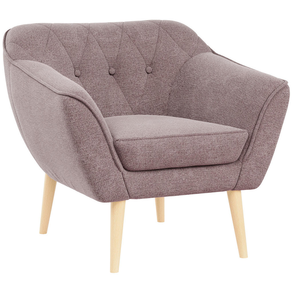 MKS Sessel, Rosa, Textil, 1-Sitzer, 80x75x74 cm, Oeko-Tex®, Wohnzimmer, Sessel, Polstersessel MKS Sessel, Rosa, Textil, 1-Sitzer, 80x75x74 cm, Oeko-Tex®, Wohnzimmer, Sessel, Polstersessel von MKS