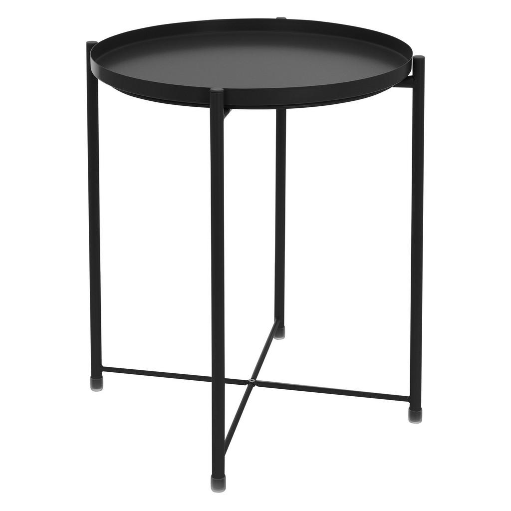 ML-DESIGN BEISTELLTISCH Schwarz
