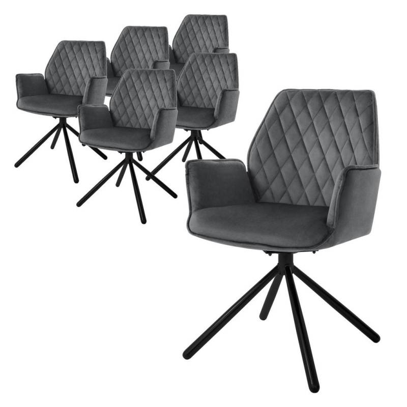 ML-DESIGN DREHSTUHL Anthrazit