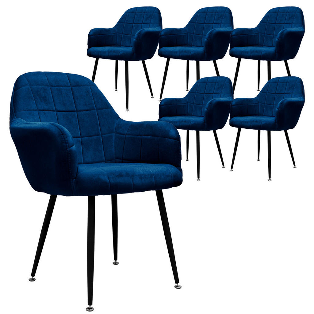 ML-DESIGN ESSZIMMERSTUHL Dunkelblau ML-DESIGN ESSZIMMERSTUHL Dunkelblau