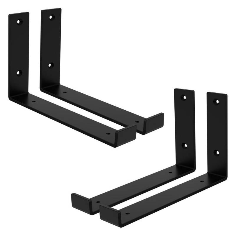 ML-DESIGN REGALHALTERUNG Schwarz