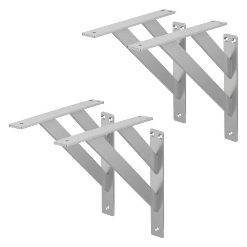 ML-DESIGN REGALTRÄGER Silber