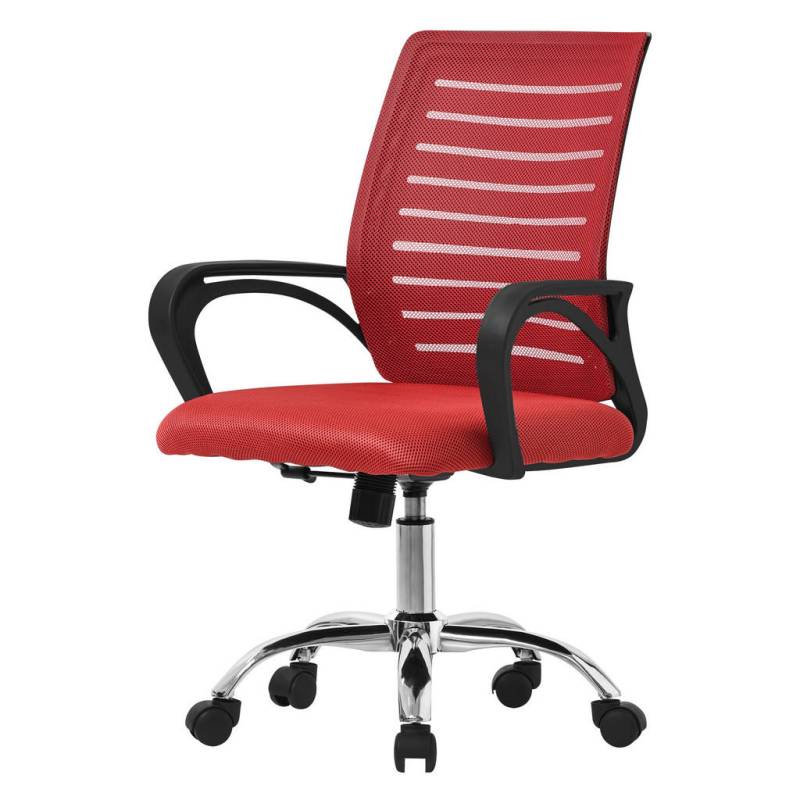 ML-DESIGN SCHREIBTISCHSTUHL Rot