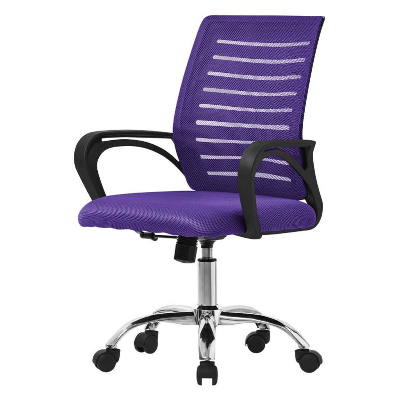 ML-DESIGN SCHREIBTISCHSTUHL Violett