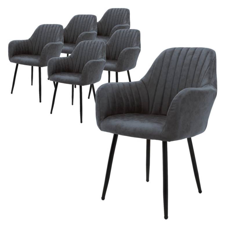ML-DESIGN STUHL Anthrazit