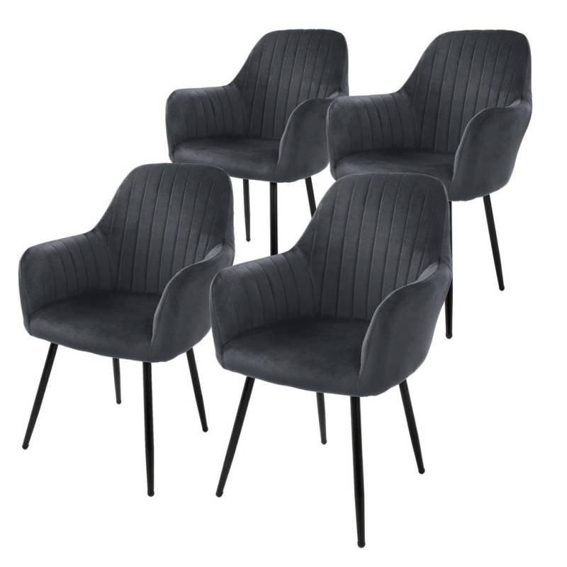 ML-DESIGN STUHL Dunkelgrau