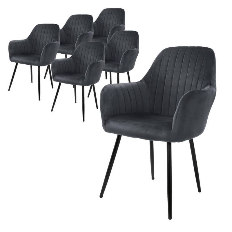 ML-DESIGN STUHL Grau