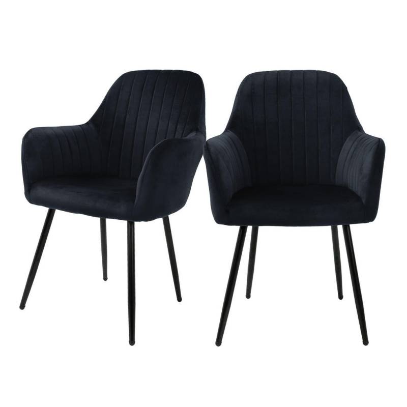 ML-DESIGN STUHL Schwarz