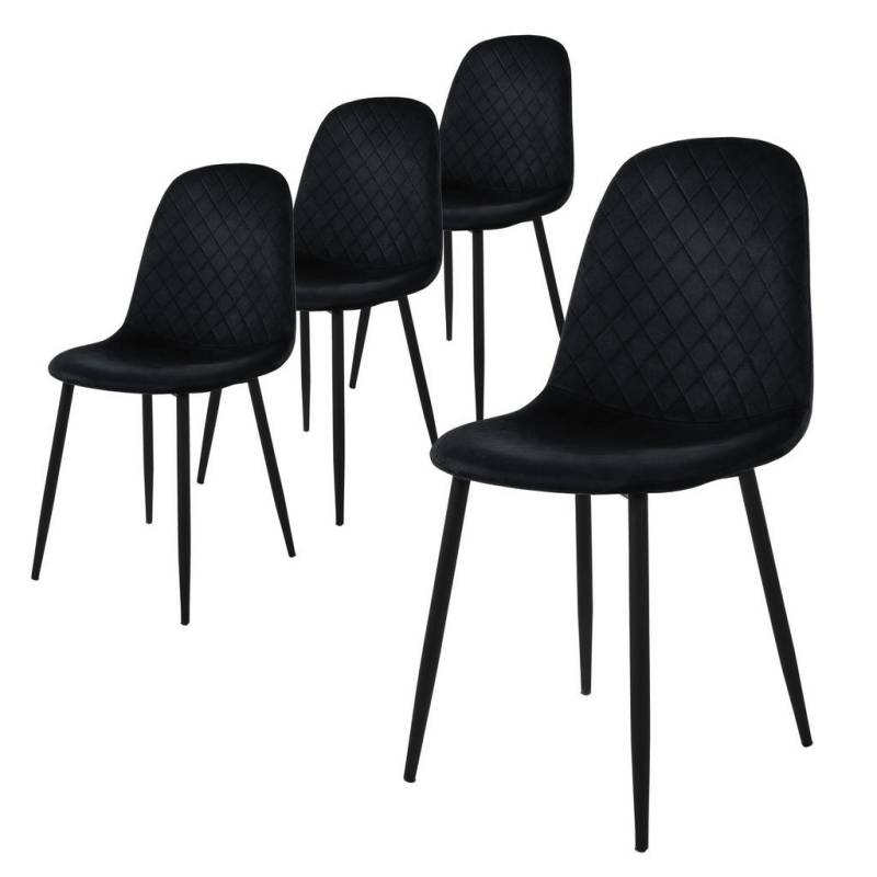 ML-DESIGN STUHL Schwarz