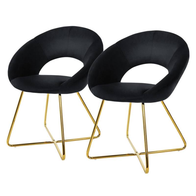 ML-DESIGN STUHL Schwarz