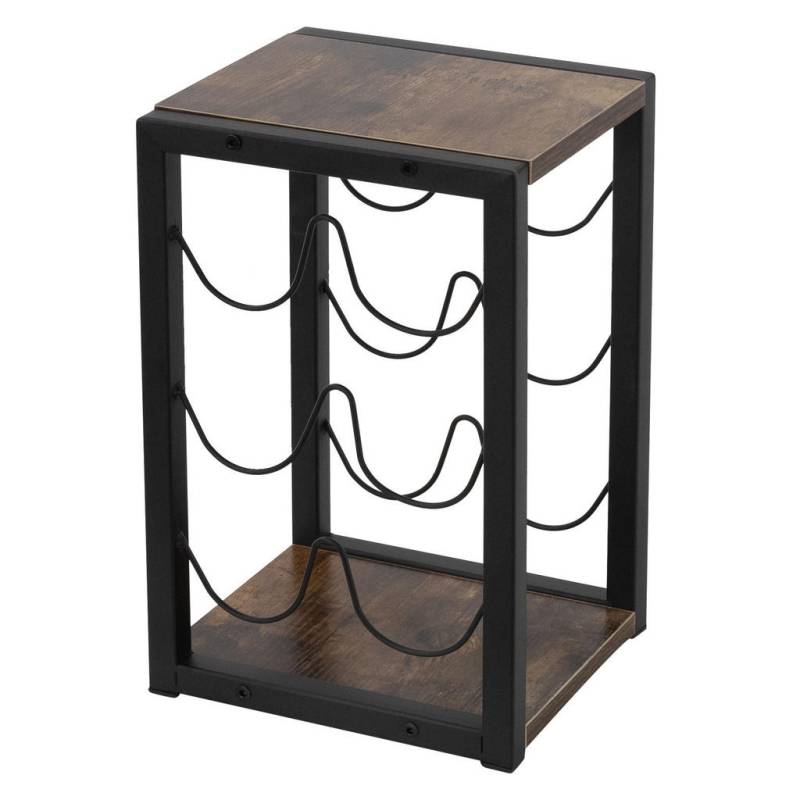 ML-DESIGN WEINREGAL Dunkelbraun