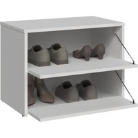 Schuhschrank Schuhe Modo 2 Regale Regale weiß für Zuhause für Büro von MODO