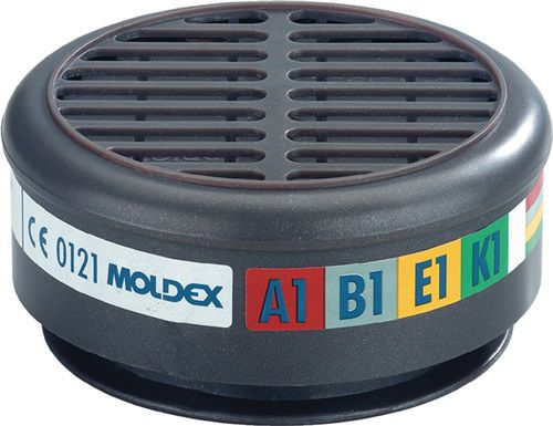 MOLDEX Gasfilter (EN 14387:2004 + A1:2008 A1B1E1K1 / Inhalt: 10 Stück) - 890001 von MOLDEX