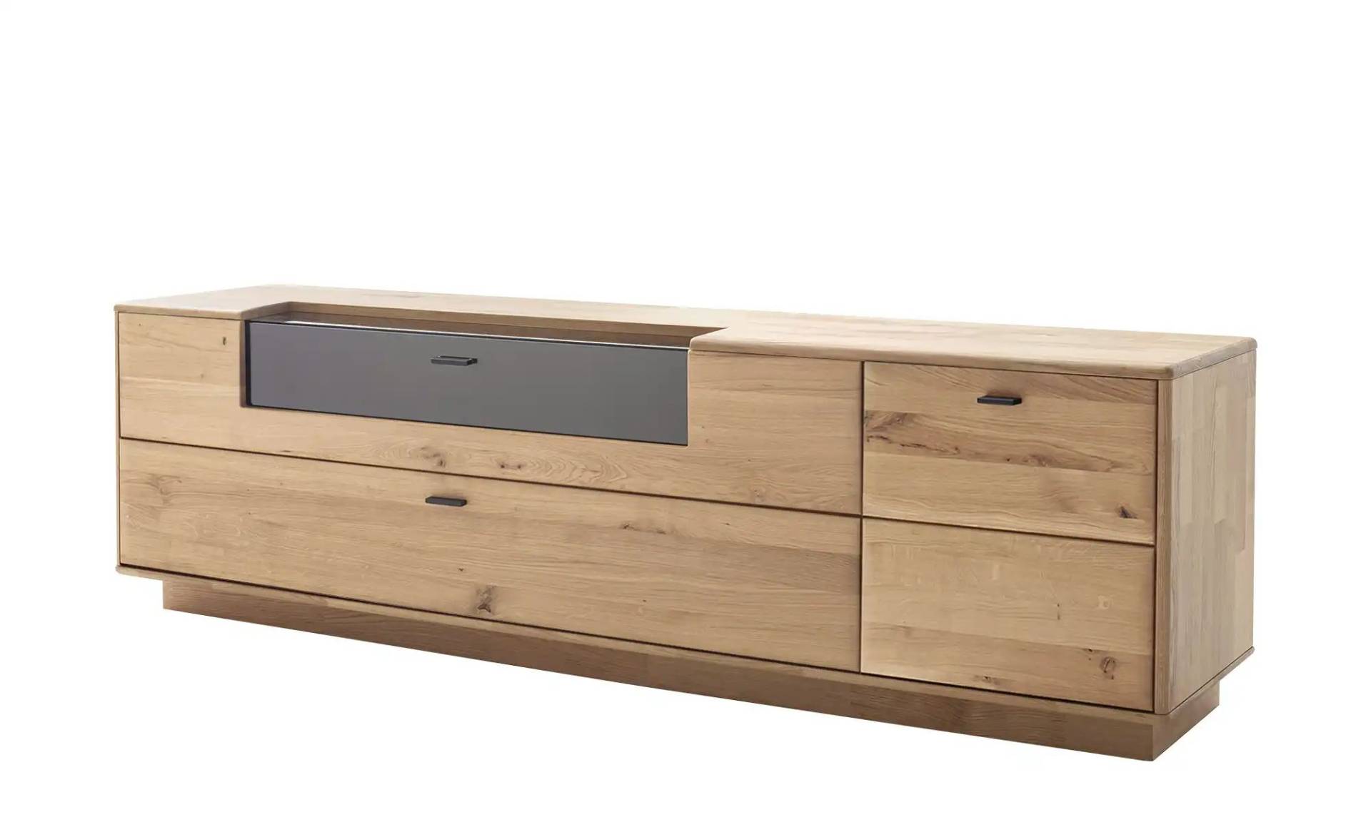 MONDO TV-Element  Minoma ¦ holzfarben ¦ Maße (cm): B: 214 H: 63 T: 50.0 Kommoden & Sideboards > Lowboards - Höffner