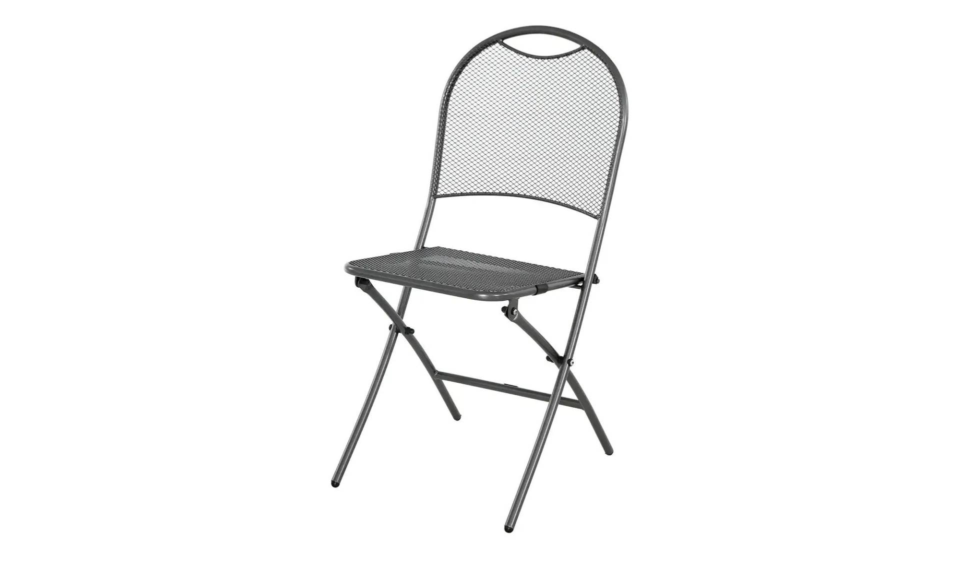 MWH Klappstuhl  Café Latte ¦ grau ¦ Maße (cm): B: 44,5 H: 89 T: 56.0 Garten > Gartenmöbel > Gartenstühle - Möbel Kraft