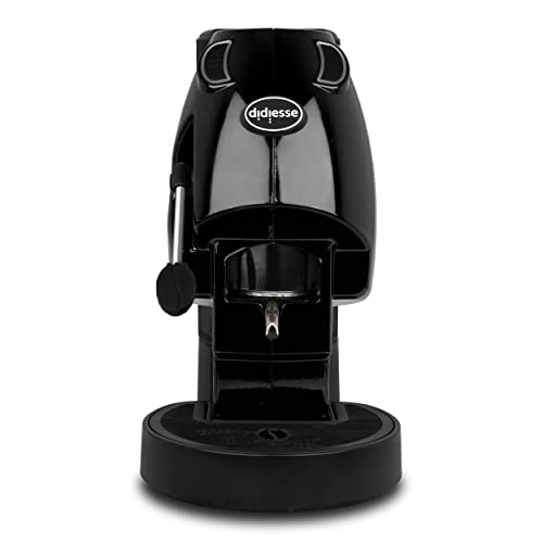 Didiesse Kaffeemaschine mit Pads, 44 mm, Modell Baby Frog Pad-Maschine – kompakt 450 W – mit Standby-Funktion und 1,5 l Tank (schwarz) von Didiesse