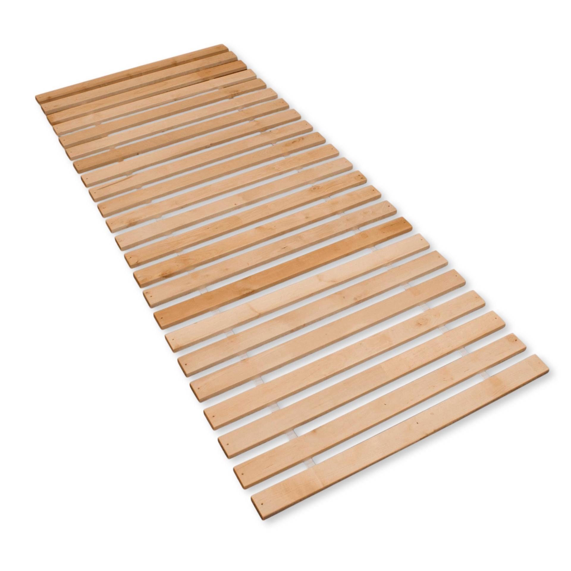 Madera Premium Rollrost – mit 23 Leisten aus stabilem Erlenholz, belastbar bis ca. 220 kg Madera Premium Rollrost – mit 23 Leisten aus stabilem Erlenholz, belastbar bis ca. 220 kg