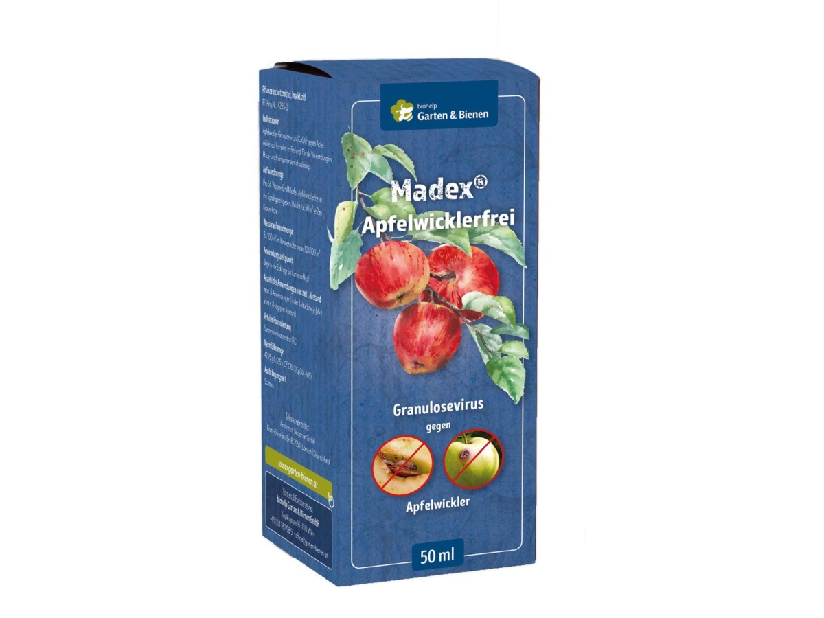 Madex® Apfelwicklerfrei - Granuloseviren gegen Apfelwickler, 50 ml