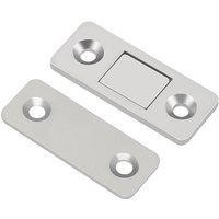 Magnet für Möbel Magnettür Schrank Magnetschnäpper 8 Stück Ultradünne Magnetschnäpper aus Metall zum Aufkleben Magnetverschluss Selbstklebend