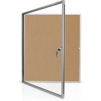 Magnetoplan Schaukasten SP Kork mit Acrylglas, Innenbereich 9xA4 870x1085x40mm 40 mm von magnetoplan