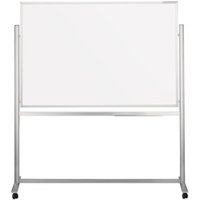 Magnetoplan ferroscript-Schreibtafel mobil, doppelseitig, 2200 x 1200 mm von magnetoplan